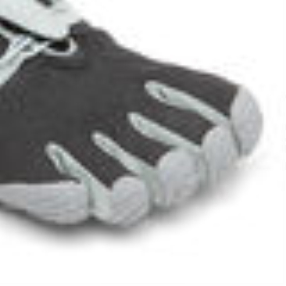 Siyah-gri V-run Retro Erkek Vibram